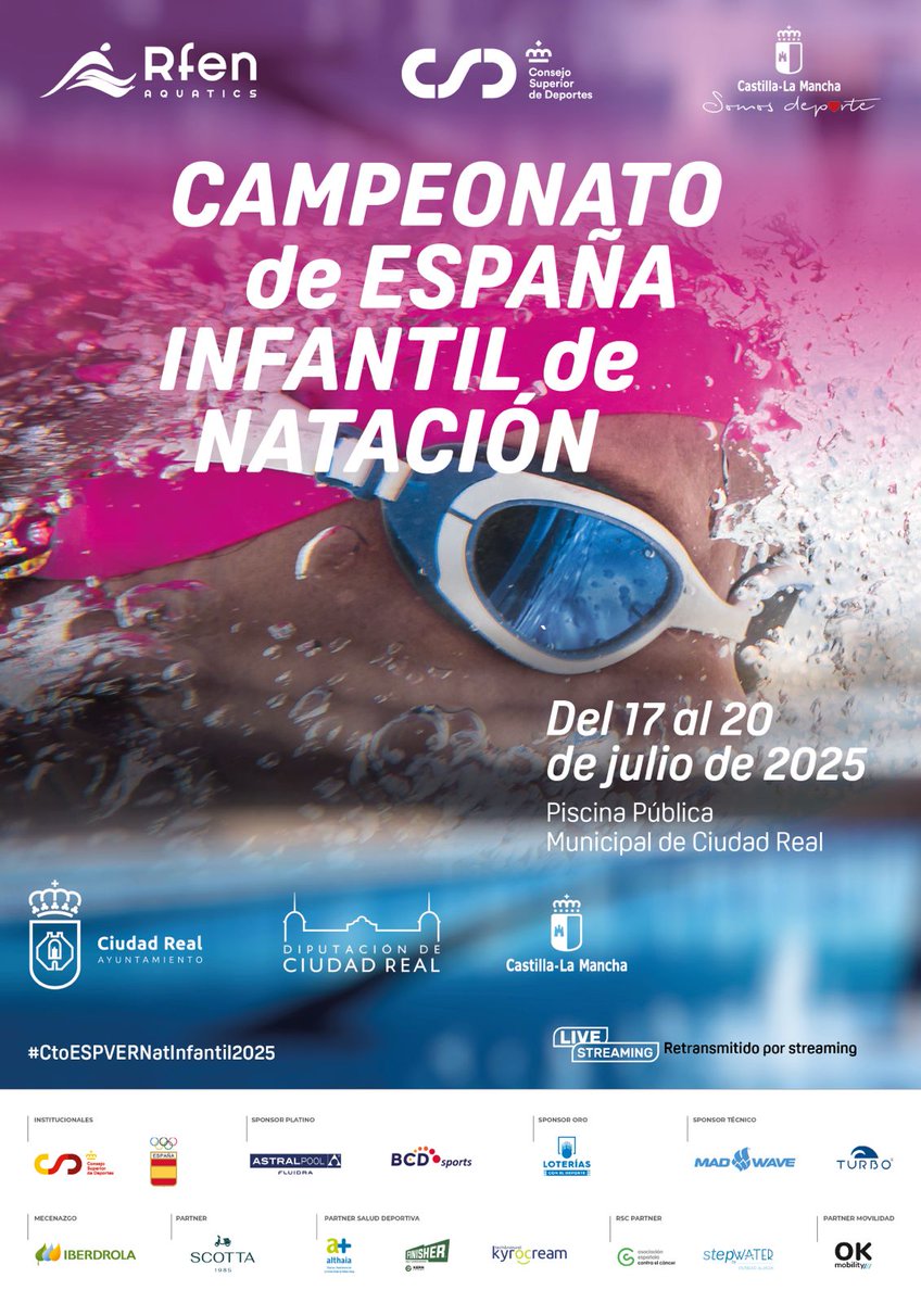 javiervarelag's tweet photo. El #ComandoGrada🥁 manda fuerza💪🏻y ánimos📢 a los 🏊🏻♂️🏊🏻♀️del
@CDEElValle en el #CtoEspañaInfantilVerano🇪🇸 en Ciudad Real
Alicia
Alejandra
Lola
Claudia
Ana
Laura
Claudia
Sara
Martina
Noa
Valeria
Alejandro
Marco
Hugo
Sava
Iñaki
Hugo
#GoValle💛💙🤍
#LaSuerteEsParaLosQueNoEntrenan☘️ https://t.co/g0WekFVLo6