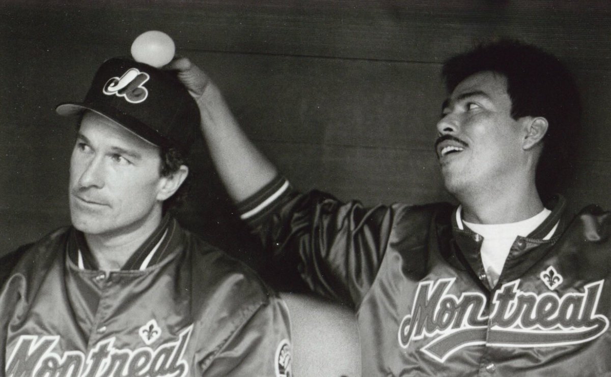 It’s #ThrowbackThursday :
Dennis Martínez Playing Tricks
💙🤡❤️
#Expos #MontrealBaseball