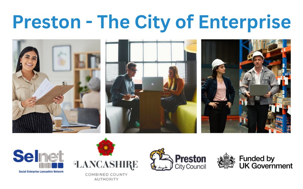 SelnetLtd's tweet image. 🚀 Preston - The City of Enterprise! ➡️ Build your business in #Preston — fully funded support through to March 2026.
➡️Qualified advisors
➡️Expert support
➡️Networking
🔗 Get started today: selnet-uk.com/preston-the-ci…
@prestoncouncil @PrestonComNet
#CityOfEnterprise #UKSPF