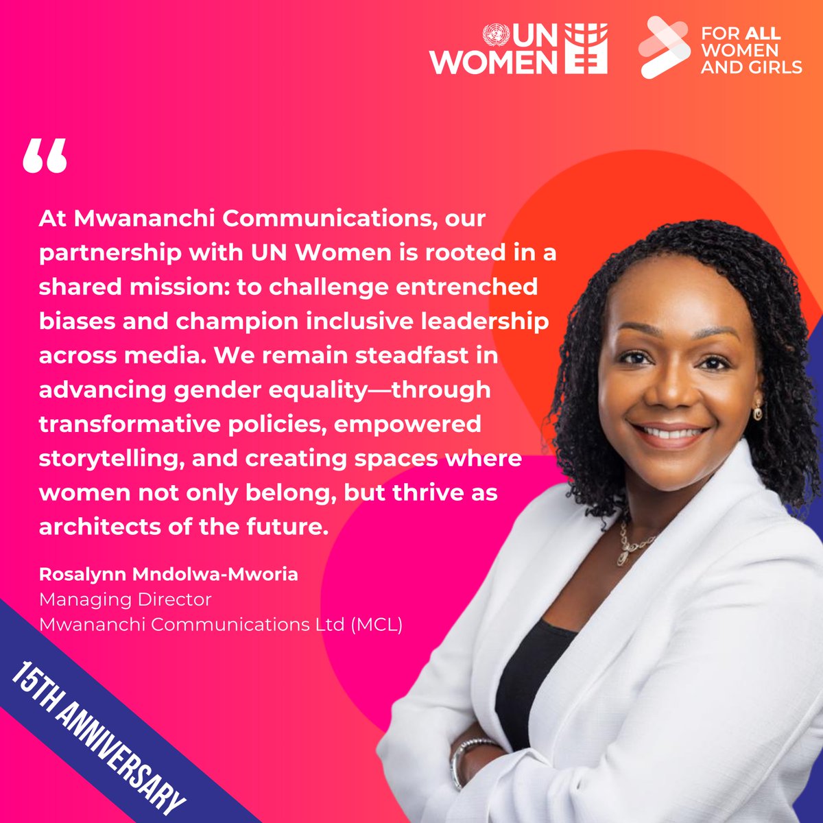 unwomentanzania's tweet image. A gender-equal future requires bold, inclusive storytelling that challenges bias and amplifies diverse voices.
We appreciate Mwananchi Communications Ltd for their continued partnership and for consistently championing women’s rights and voices through the media.
@TheCitizenTz