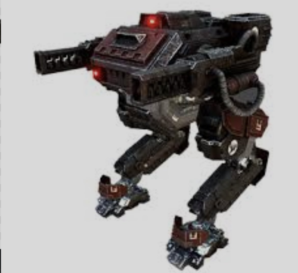 Destructio86084's tweet image. So i have a theory: i always considered the brood commander and the scout strider equals, And now that an heavy version of the strider is out i started to wonder if the commander would get someone similar. Them i remember this old broadcast in which the unit is actually teased.