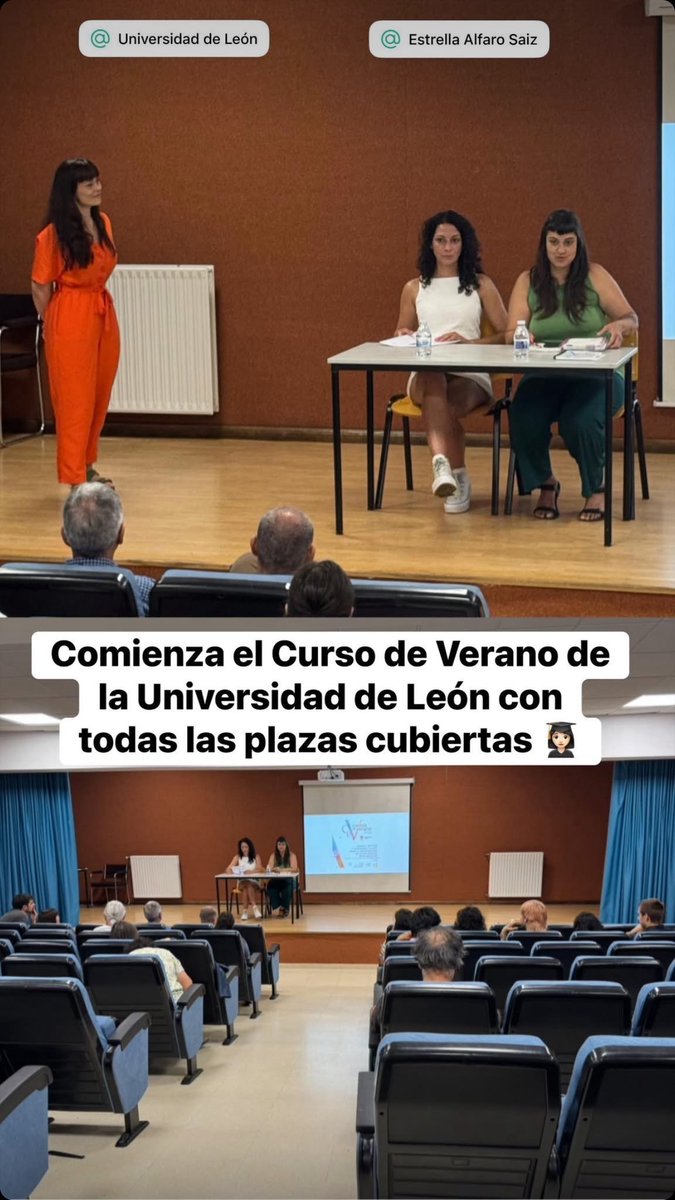 AytoParamo's tweet image. Curso de Verano de la @unileon en Páramo del Sil
