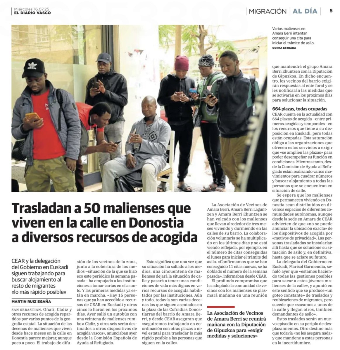 Buen seguimiento en <a href="/diariovasco/">El Diario Vasco</a>: