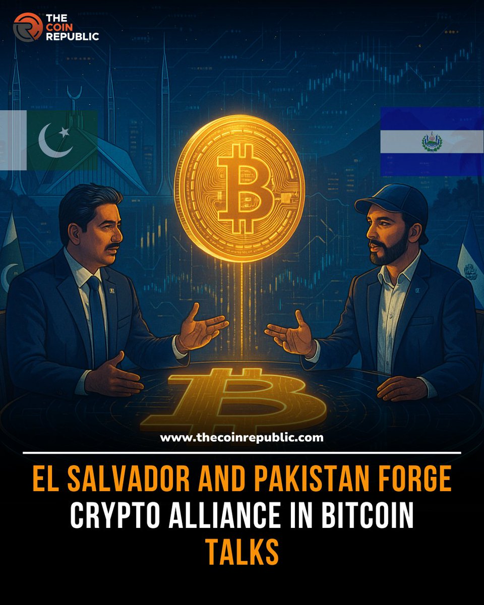 🇵🇰🤝🇸🇻 Big moves in the crypto world!

Bilal Bin Saqib — CEO of Pakistan Crypto Council &amp; Special Assistant to the PM — met with President Nayib Bukele in San Salvador to discuss knowledge-sharing on Bitcoin and blockchain innovation.

Saqib praised Bukele as “one of the most