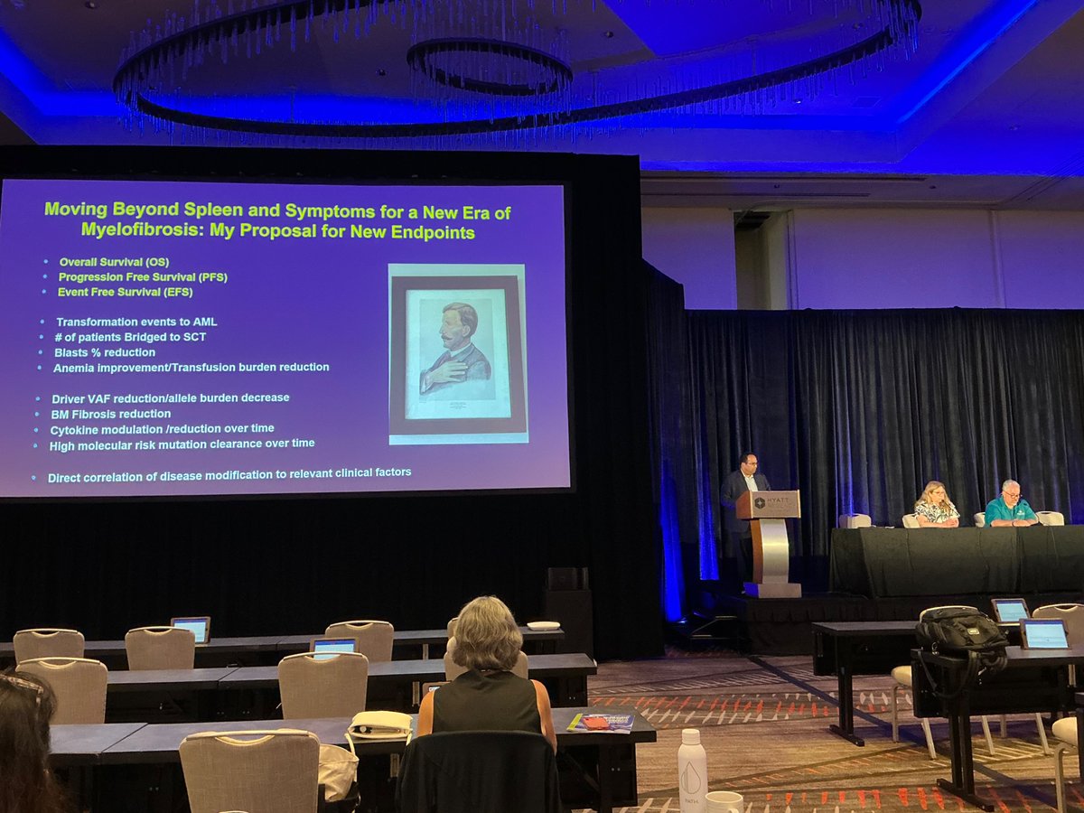 joleukemologist's tweet image. 🔎 A fully loaded #PPLC2025 session on all things #myelofibrosis & #mpnsm
Mahalo for the insight ! & clinical nuggets of Drs. @doctorpemm, @mpdrc, @lauracmichaelis, @myeloidmalig - for walking us through 🔄 evolving strategies in disease modification—from combos ➕ to immune…