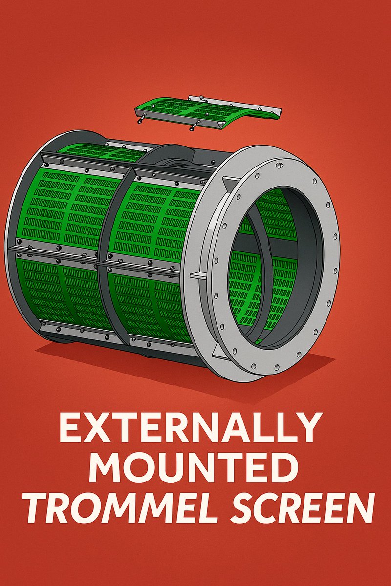 LYchengchuang's tweet image. 🔧 Introducing Our Externally Mounted Trommel Screen
#TrommelScreen #IndustrialSolutions #MiningEquipment #MaterialHandling #LuoyangChengchuang #ScreeningTechnology #WasteManagement #SolidSeparation