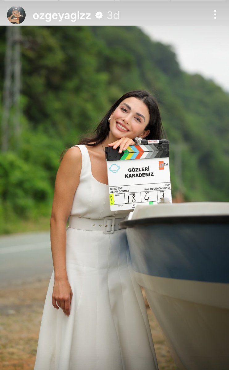 Yeni projesi için heyecanlı birileri🥹🫶🏻

#ÖzgeYağız #GözleriKaraDeniz