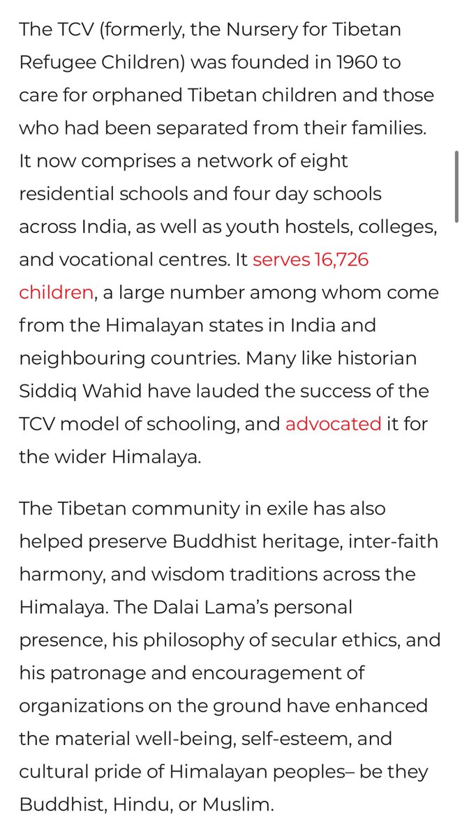 Swati Chawla, Ph.D. (@chawlaswati) on Twitter photo Absolutely. Both need to be voiced equally.
I’d written about the long legacy of reciprocal service by #Tibetans in exile (esp the TCV schools in the #Himalayan regions) for the <a href="/timesofindia/">The Times Of India</a> on <a href="/DalaiLama/">Dalai Lama</a>’s 88th birthday; it’s even truer today.
timesofindia.indiatimes.com/blogs/voices/w… Absolutely. Both need to be voiced equally.
I’d written about the long legacy of reciprocal service by #Tibetans in exile (esp the TCV schools in the #Himalayan regions) for the <a href="/timesofindia/">The Times Of India</a> on <a href="/DalaiLama/">Dalai Lama</a>’s 88th birthday; it’s even truer today.
timesofindia.indiatimes.com/blogs/voices/w…