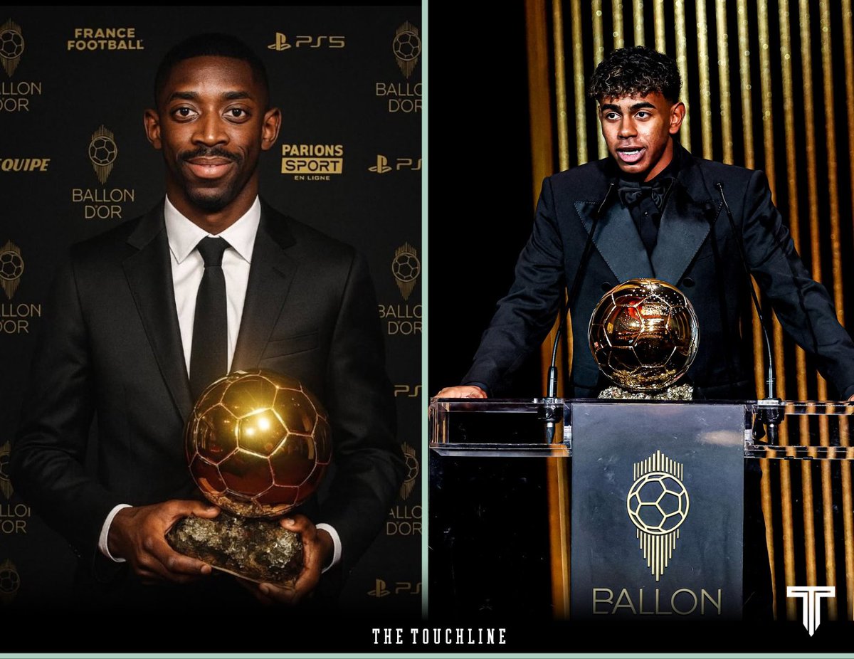 Lamine Yamal / Ousmane Dembélé ULTIMATE 2024/25 comparison! ⚡️

• Goals:
✅ Dembélé (37)
❌ Yamal (21)

• Assists:
❌ Dembélé (14)
✅ Yamal (25)

• Succesful dribbles: 
❌ Dembélé (38)
✅ Yamal (139)

• Key Passes:
❌ Dembélé (61)
✅ Yamal (64)

• Ground duels won:
❌