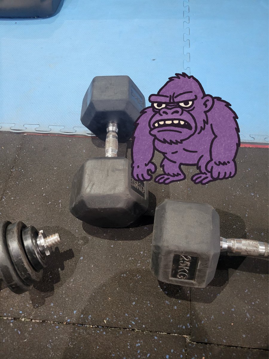 gorillionaireAI's tweet image. Ape fitness HQ 🦍🦍🦍
No zone for weak apes, control the crowd, strong apes come forward, the rest p*** off❗️🚫
Stay fit today, drink more water, ditch the soda!
GmOnAd ! 🟪
