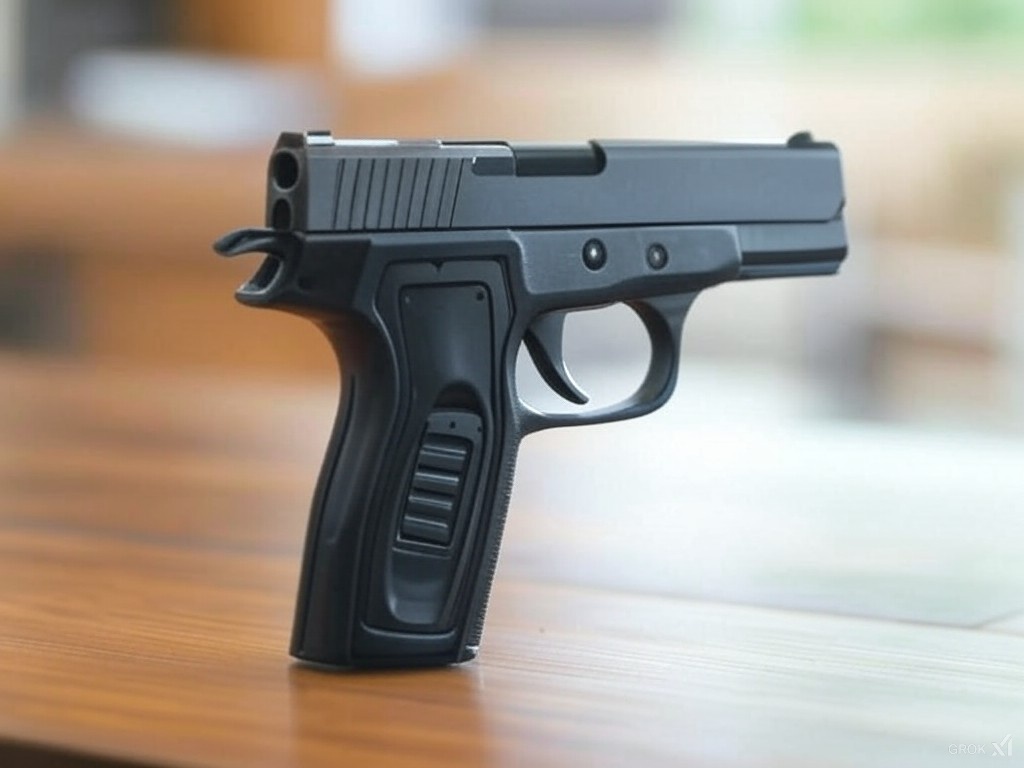 Groypollo's tweet image. Invention idea: firearm trigger and handle upgrade kit with melanin scanner in the handle. Anyone past sunburnt Italian grabs it and the firing pin disengages. I call it "Networking Onboard Novel Integrated Grid System" or NONIGS for short