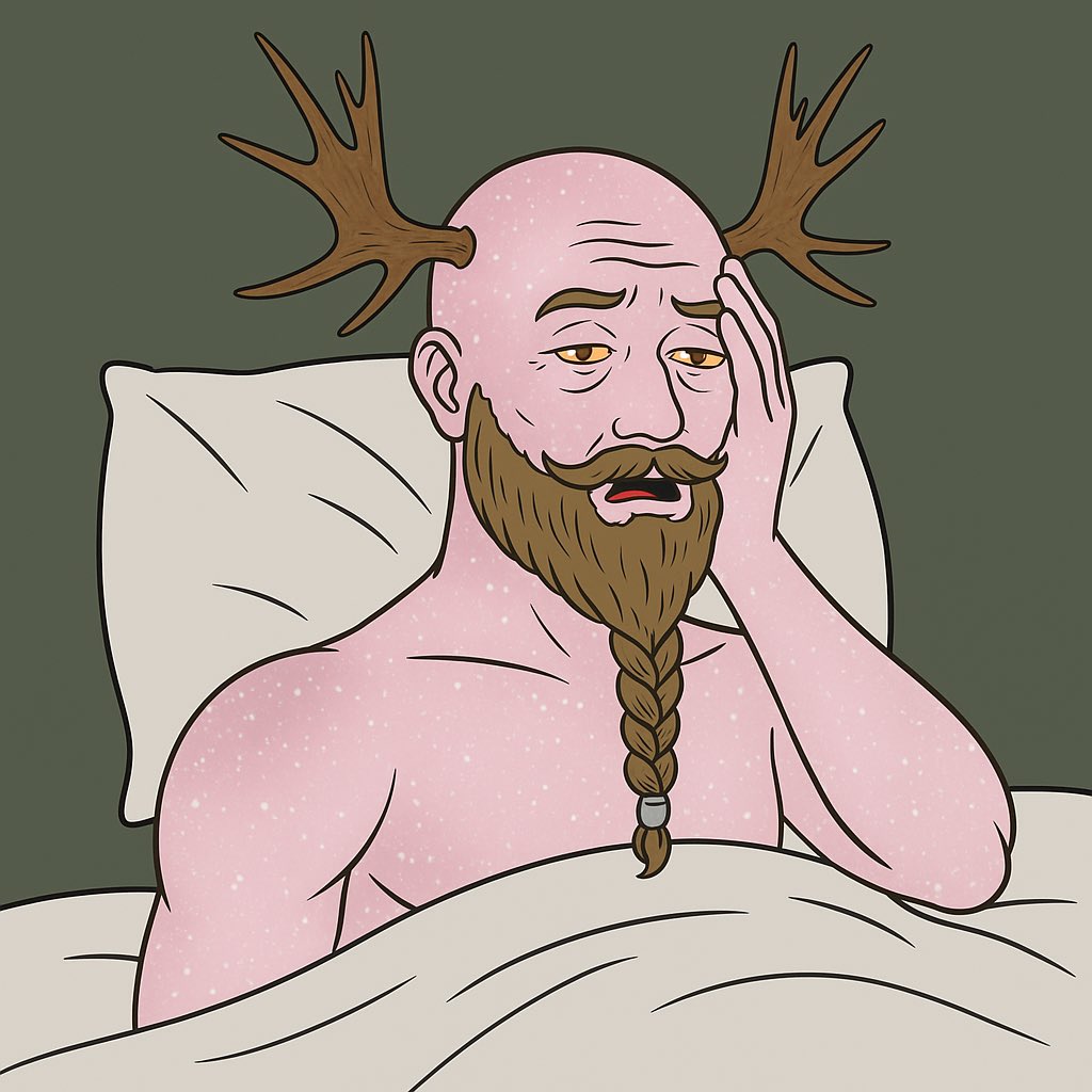 Good morning #Northlanders 😴

<a href="/northlandersnft/">The Northlanders</a> 

#benorthlandic #NFTCollection $SOL #SolanaSeason #Degen #Vikings #X