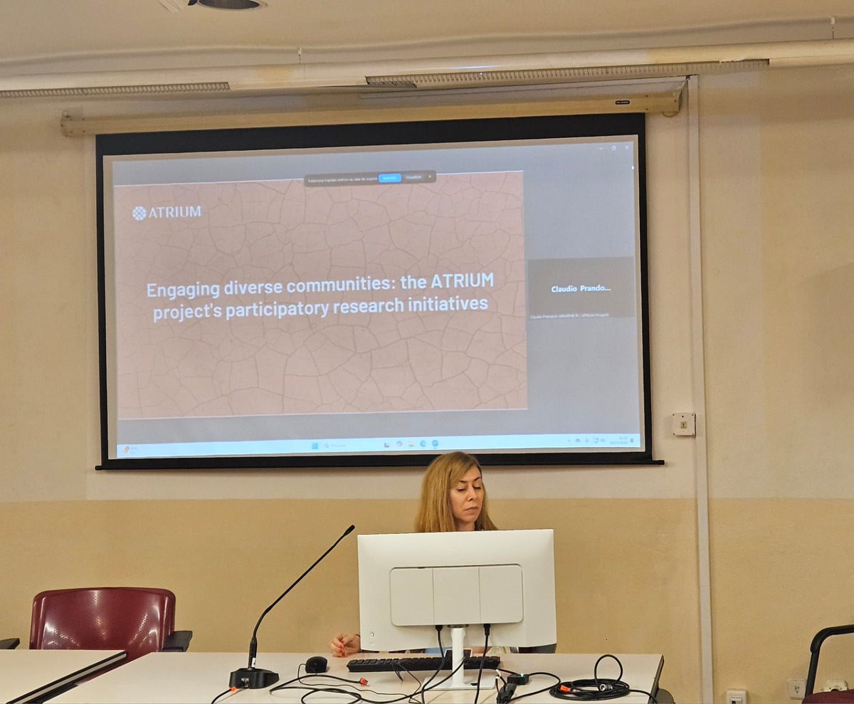 ATRIUM_EU's tweet image. ATRIUM is present at #DH2025 in Lisbon this week, especially at the presentation "Engaging Diverse Communities: The ATRIUM Project's Participatory Research Initiatives" 🤗 🏺