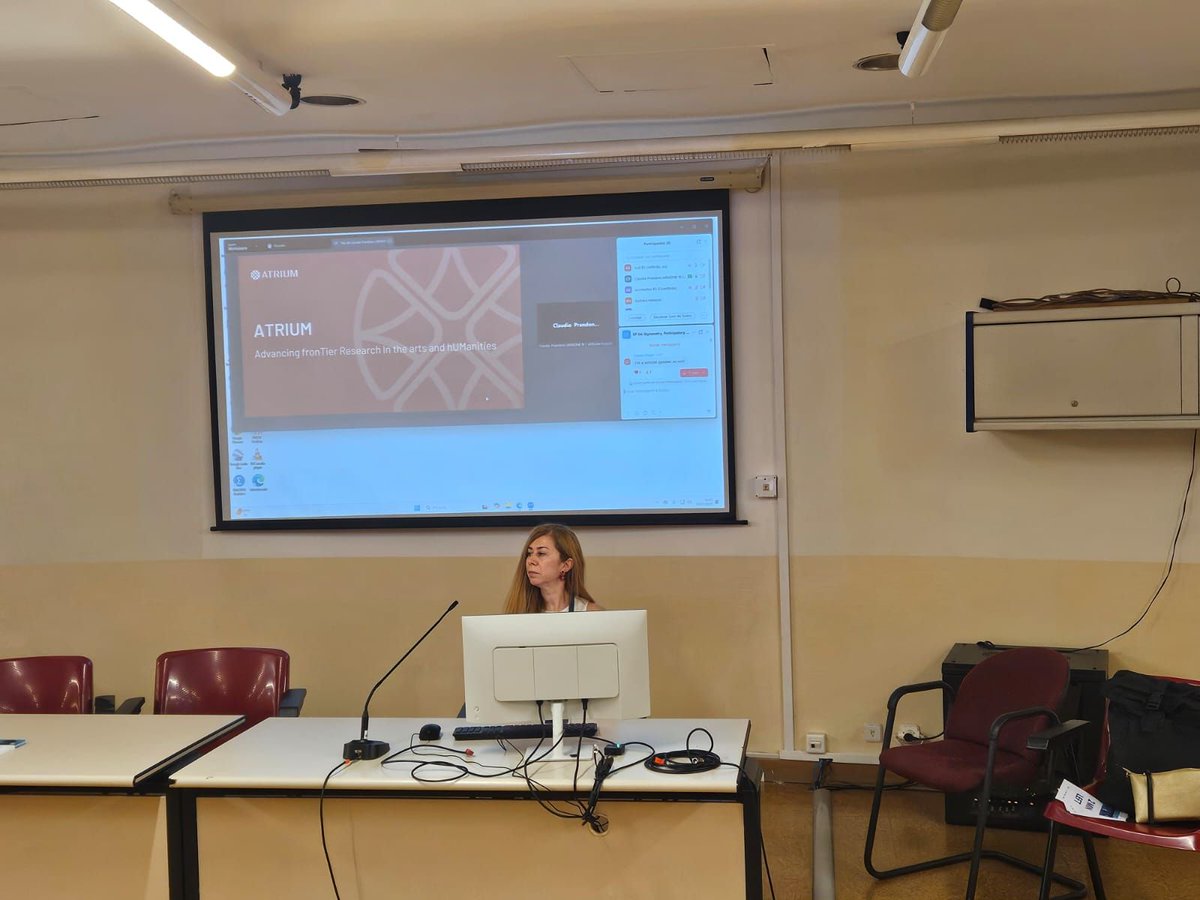 ATRIUM_EU's tweet image. ATRIUM is present at #DH2025 in Lisbon this week, especially at the presentation "Engaging Diverse Communities: The ATRIUM Project's Participatory Research Initiatives" 🤗 🏺