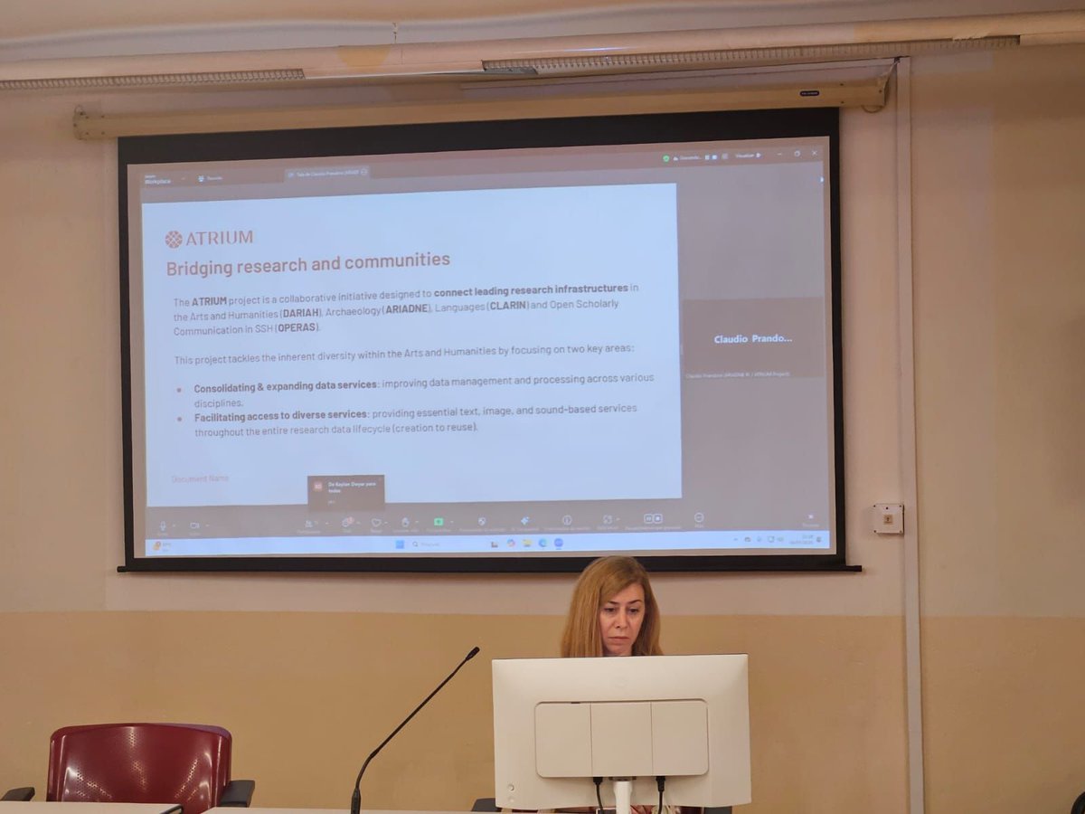 ATRIUM_EU's tweet image. ATRIUM is present at #DH2025 in Lisbon this week, especially at the presentation "Engaging Diverse Communities: The ATRIUM Project's Participatory Research Initiatives" 🤗 🏺