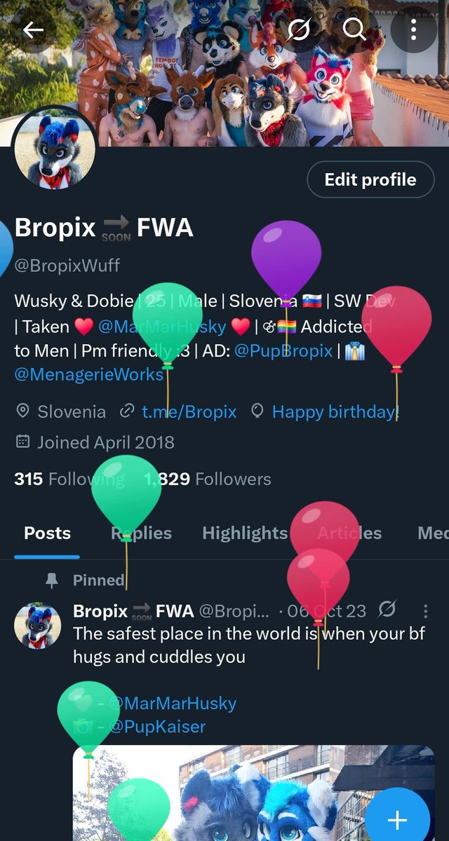 I hab birthday uwu