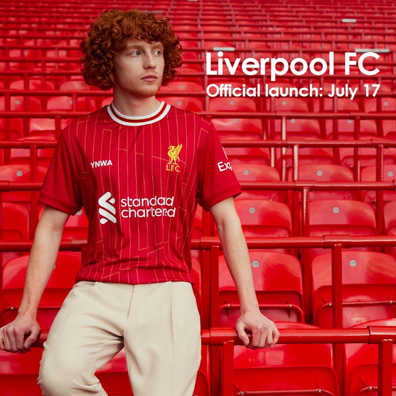 Liverpool Football Club 公式グッズ｜販売開始＞ 本日より