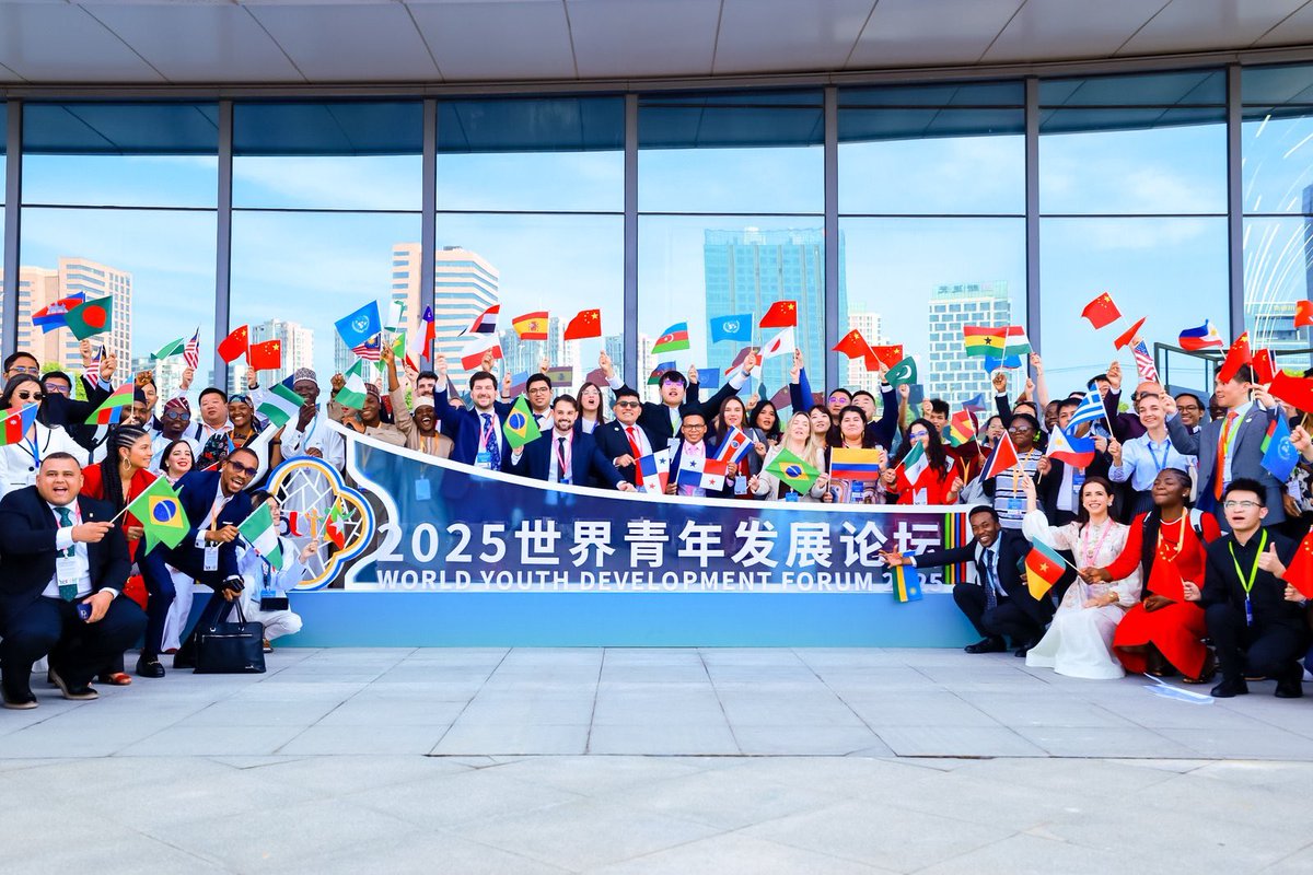 I am humbled to be nominated to represent youth from Rwanda 🇷🇼 at the 2025 World Youth Development Forum in Shanghai, China 🇨🇳.

It was an honor to share our project on youth engagement in agriculture and digital technology.

I shared how we are showcasing how young people in