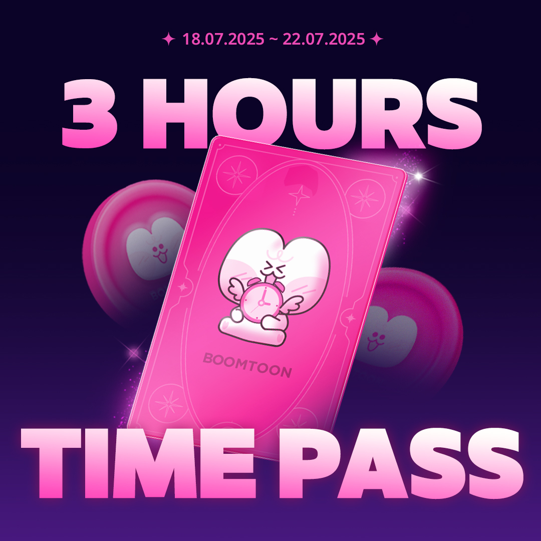 BoomtoonTH's tweet image. รออ่านฟรี~ 🔥 3 HOURS TIME PASS 🔍
✅ ร่วมสนุกง่ายๆ เพียงรอตามเวลาที่กำหนด
⏰ 18 - 22 กรกฎาคม 2568
👉 bit.ly/timep2507
#TimePass #BOOMTOON
#OnlyBOOMTOON