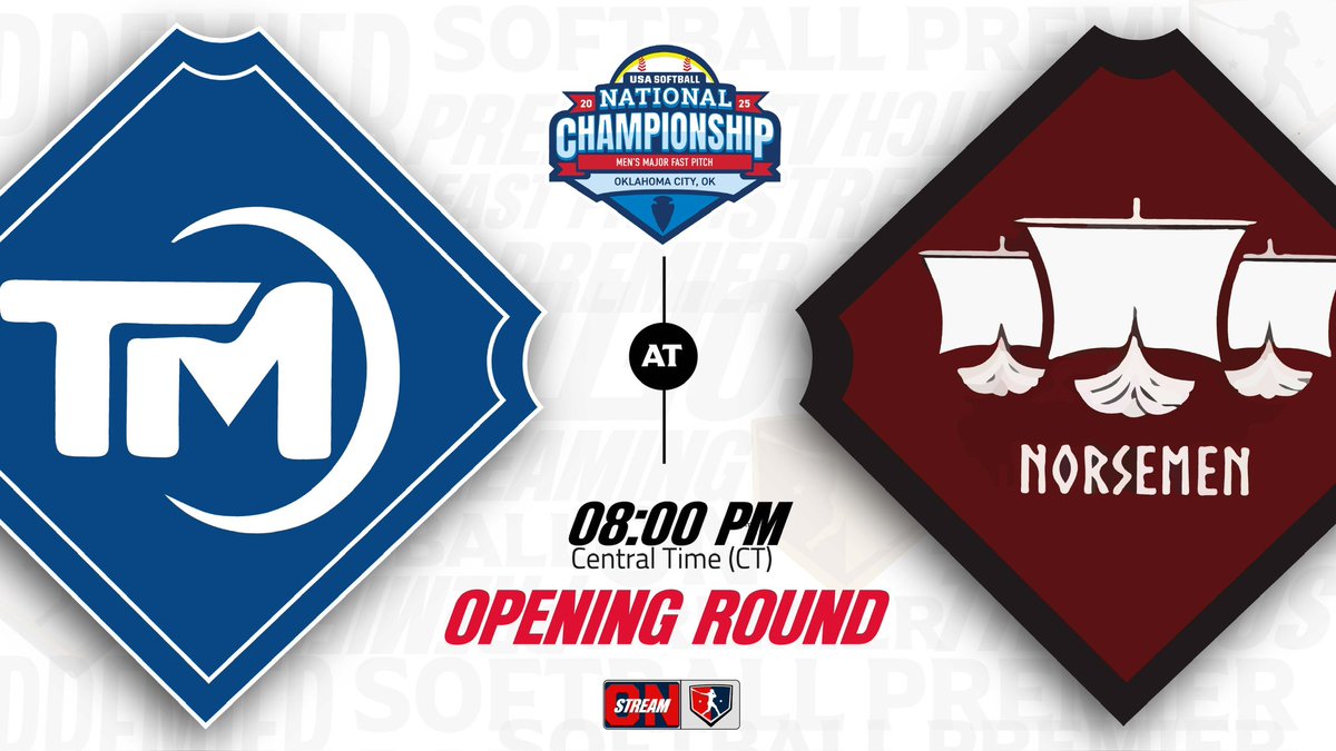 #Breakingnews🚨 Day 1 🎥 LIVE 🔴

🔝2025 USA Softball Mens Championships Fastpitch

🎥 youtube.com/@softballpremi…

📊Bracket update : devonparkevents.com/pages/event/24…

📆 Jul 17  -21  2025 

📍Oklahoma City, USA Softball Devon Park

Tv productions Softball Premier

#hereforsoftball