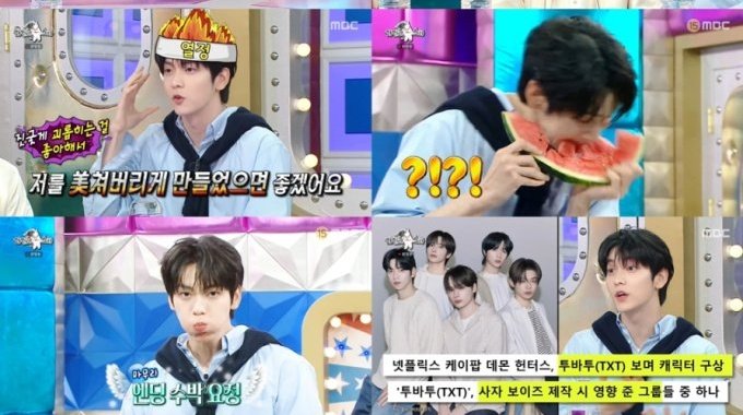 According to Nielsen Korea on the 17th, the previous day's broadcast of 'Radio Star' recorded a viewership rating of 3.6% in the metropolitan area, ranking first in its time slot, and also first in the 2049 viewership rating.

bntnews.co.kr/article/view/b…

#TOMORROW_X_TOGETHER