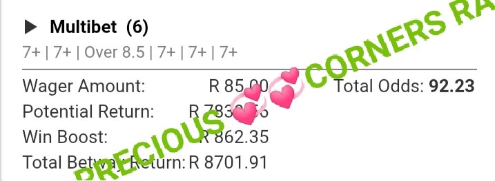 PRECIOUS 💞💞CORNER RANGE - REWORK

Booking Code BW6E8DF86

92 Odds

This one must come 🏡