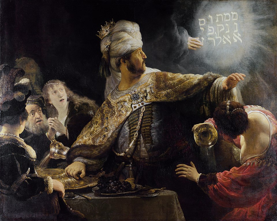 awad's tweet image. writing on the wall: A clear sign of impending decline or disaster.
See more wordsmith.org/words/writing_…