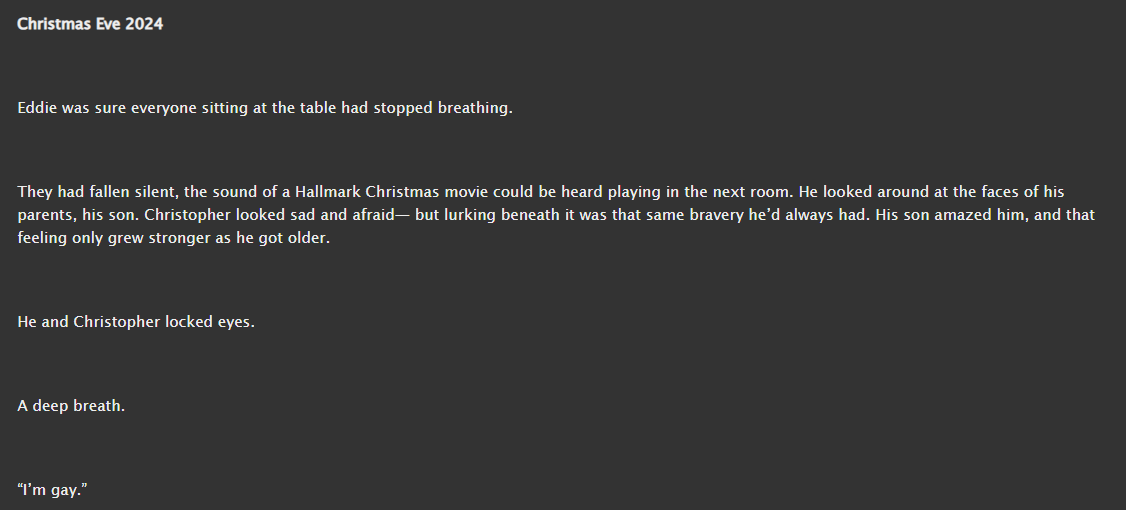prettybbuckley's tweet image. You Look Just Like Him
- oneshot (15.7k words)
- eddie-centric
- gay christopher
- time jumps
- buddie, of course
archiveofourown.org/works/67665021