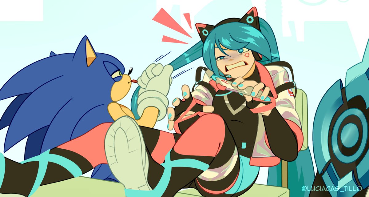 LuciaCas_tillo's tweet image. POV: You have a brother.
'Cause for SOME REASON, they enjoy being a bother more than a brother😅 (I luv my bros🫶)
#SonicTheHedgehog #SonicRacingCrossWorlds #HatsuneMiku