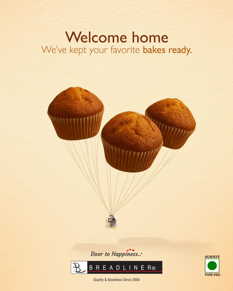 Breadliner1's tweet image. Space was nice, but nothing beats the taste of our freshly baked products. 🧁

[Breadliner, Bakery, Cupcakes, Surat, Dessert, Door To Happiness, Baked With Love, Bakers]

#breadliner #bakery #breadlinerbakery #muffins #cupcakes #momentmarketing #bakedwithlove #doortohappiness
