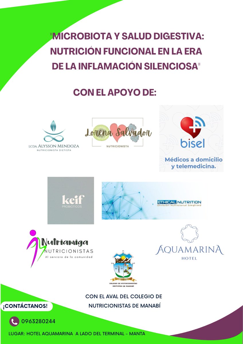 ConudimManabi's tweet photo. #nutricion #Nutricionistas #Manta #Manabi #conudim #Salud #ULEAM #PUCE #UTM #estudiantesdenutricion https://t.co/XzV7FFnLlT