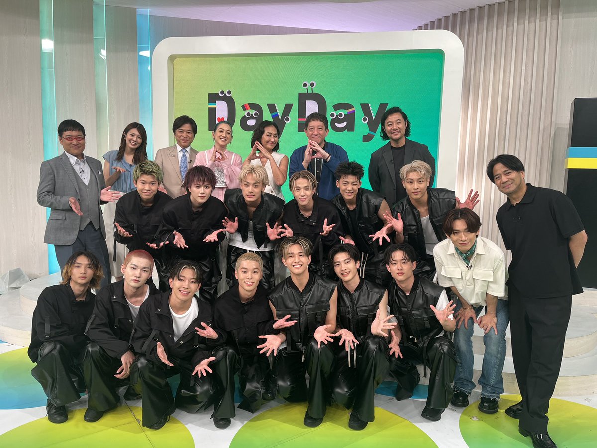 DayDay.ใๆฅใใฌๅ
ฌๅผใ (@ntv_dayday) on Twitter photo ๏ผผๆฌๆฅ7/17(ๆจ) #DayDay.๐บ๏ผ
#HIRO ใใ #NAOTO ใใใ็ๅบๆผโจ
ใใใซ #Dใชใผใฐ ๅบๅ ดใ็ฎๆใ
#ใใณใใใชใผใใฃใทใงใณ ๅๆ ผใฎ13ไบบ
#LDHSCREAM ใ็ปๅ ดใใพใใ๐บ๐ฅ
ใ่ฆงใใ ใใฃใ็ใใพ
ใใฒๆๆณใณใกใณใใใๅฏใใใ ใใ๐๐ป
<a href="/Naoto_EX_3JSB_/">EXILE NAOTO</a>
<a href="/LDH_Dleague_Aud/">ใใณใใใชใผใใฃใทใงใณ - DANCE BATTLE ร AUDITION -</a> ๏ผผๆฌๆฅ7/17(ๆจ) #DayDay.๐บ๏ผ
#HIRO ใใ #NAOTO ใใใ็ๅบๆผโจ
ใใใซ #Dใชใผใฐ ๅบๅ ดใ็ฎๆใ
#ใใณใใใชใผใใฃใทใงใณ ๅๆ ผใฎ13ไบบ
#LDHSCREAM ใ็ปๅ ดใใพใใ๐บ๐ฅ
ใ่ฆงใใ ใใฃใ็ใใพ
ใใฒๆๆณใณใกใณใใใๅฏใใใ ใใ๐๐ป
<a href="/Naoto_EX_3JSB_/">EXILE NAOTO</a>
<a href="/LDH_Dleague_Aud/">ใใณใใใชใผใใฃใทใงใณ - DANCE BATTLE ร AUDITION -</a>
