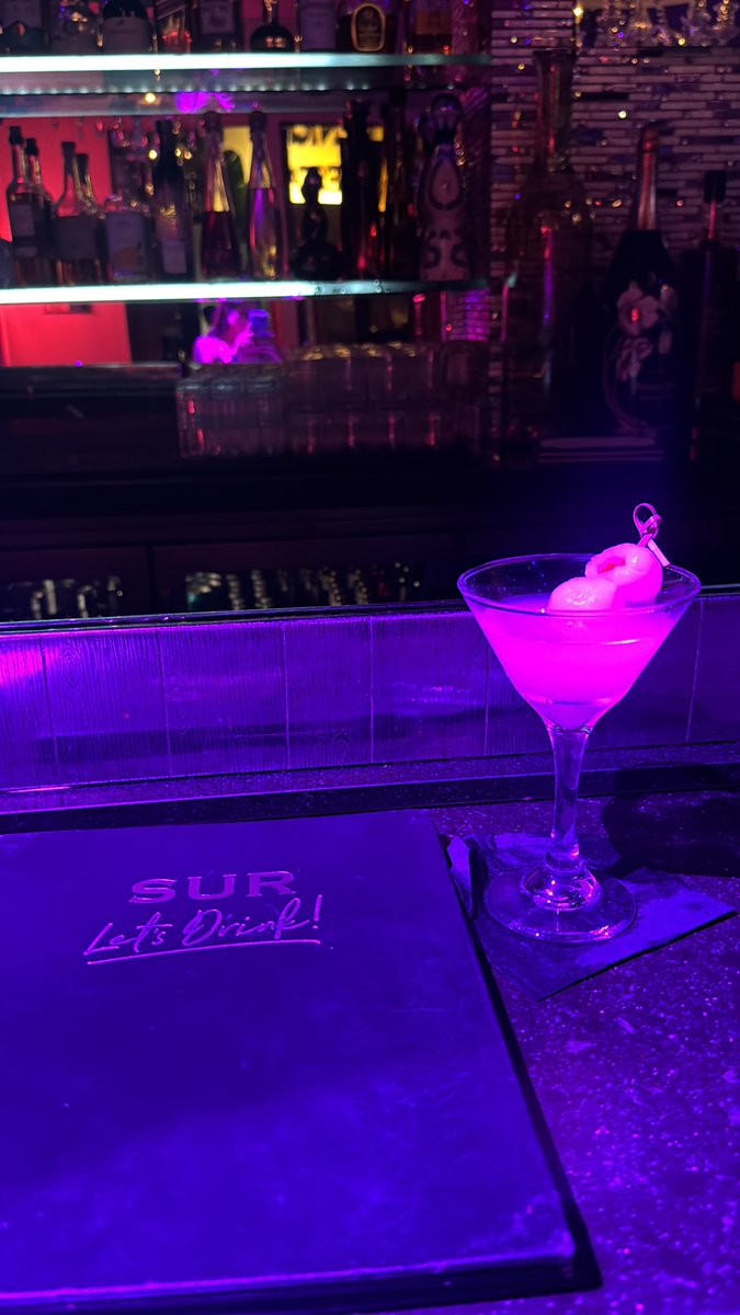 AlexaKilroy's tweet image. LA day 2: Went to SUR to appease the girl’s group chat. Hate to admit it…but the martinis are yummy.