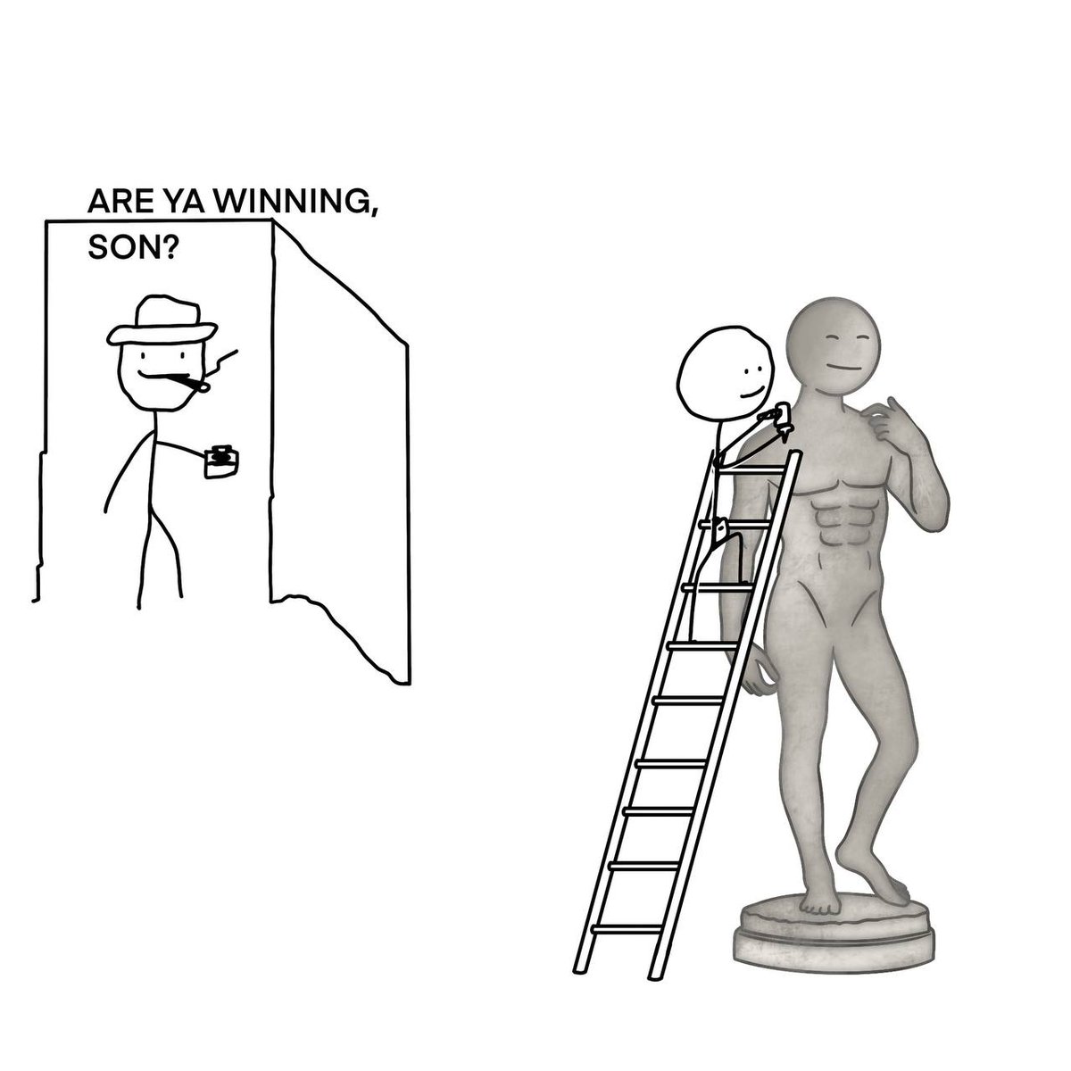 sculpting greatness dad