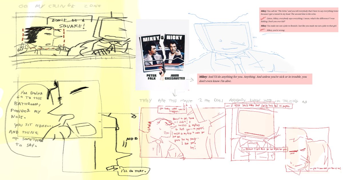 steinspirit's tweet image. getting real close to "what deltarune did y'all play" territory. like i'm sorry for bringing pulp fiction up