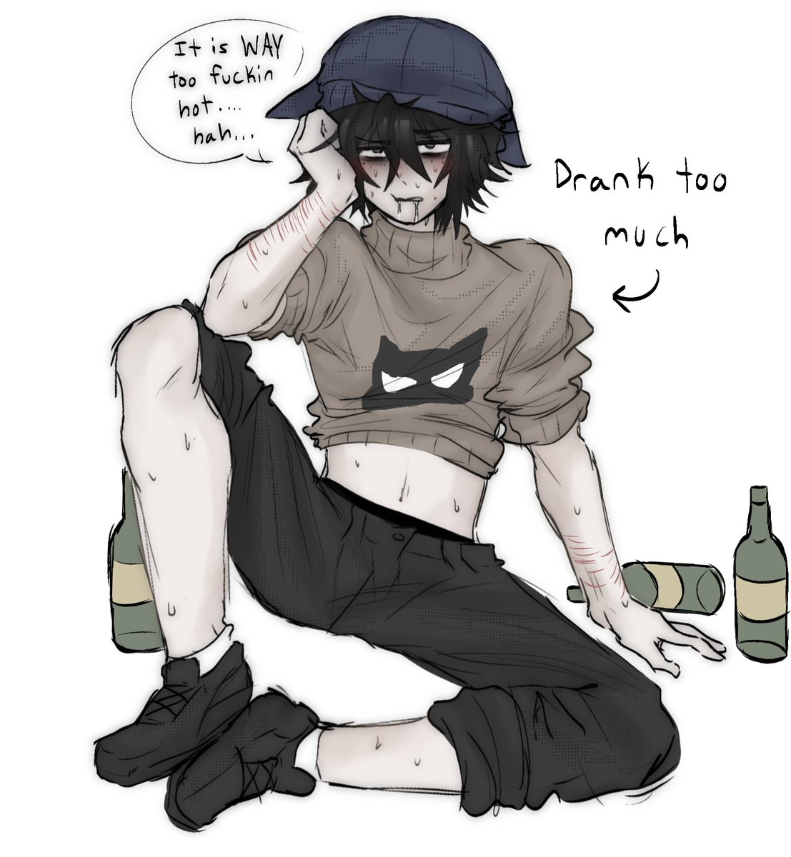 aunicornsashes's tweet image. Fucking gooner probably listens to torturecore and MSI
#luke #robbie #terriblemouse #art #fanart