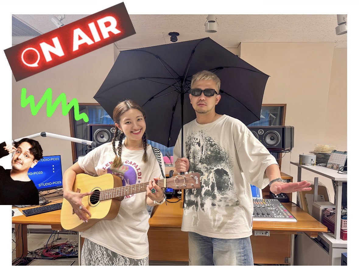 この後19:30からOA🎤
<a href="/MoeClubMusic/">LuckyもえClubMusic</a> 
<a href="/kumaki_moe/">くまきもえ｜お絵描きパーソナリティ</a> 

今夜は我らがスポンサー"ヤシカ車体"様とのコラボ週🙌
頂いたテーマは『夏の海、夕日が落ちる黄昏時に聴きたいMIX』🌴🧡

さらに <a href="/TJO_DJ19/">TJO｜DJ, Producer, Radio Host</a> &amp; <a href="/TEMMA_Teje/">Teje</a> から新曲&amp;メッセージも！
放送をお楽しみに👋

radiko.jp/share/?t=20250… 
#らきもえ