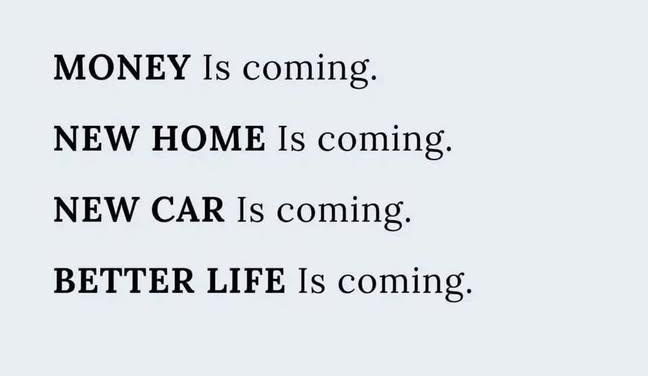 Yes it is coming. Keep faith.