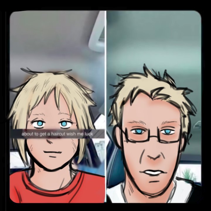 Got receding hairline gen from his father 🥀💔

#dorohedoro #drhdr #ドロヘドロ