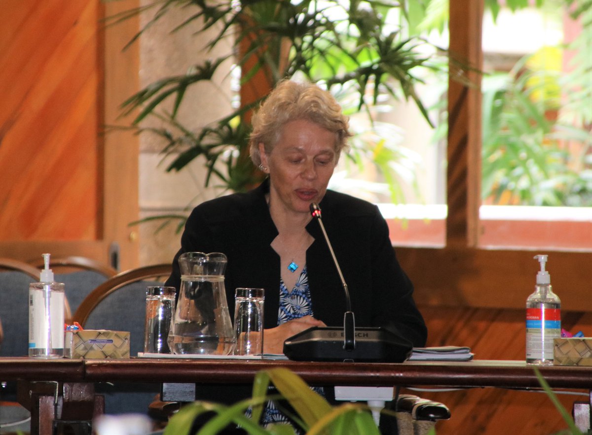EUPasifika's tweet image. The EU Ambassador to the Pacific @BPlinkertEU addressed the Pacific ACP Trade Ministers Meeting in Suva today.
Ambassador Plinkert said that the Pacific can count on the EU for unwavering support to unlocking the full potential of Pacific trade and regional integration.