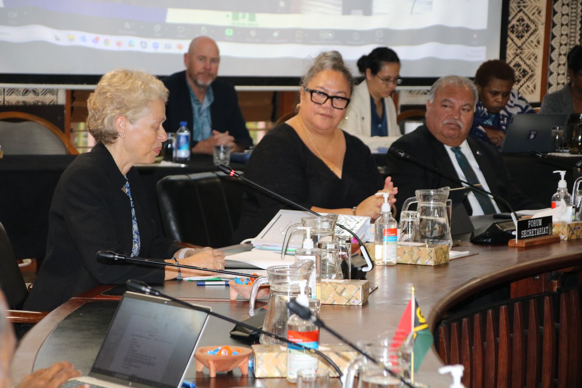 EUPasifika's tweet image. The EU Ambassador to the Pacific @BPlinkertEU addressed the Pacific ACP Trade Ministers Meeting in Suva today.
Ambassador Plinkert said that the Pacific can count on the EU for unwavering support to unlocking the full potential of Pacific trade and regional integration.