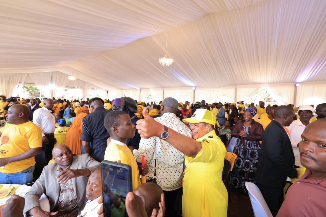 AnitahAmong's tweet image. I wish the entire @NRMOnline fraternity a peaceful election day and all the candidates the best of luck. Remember, we are all members of the big yellow family!