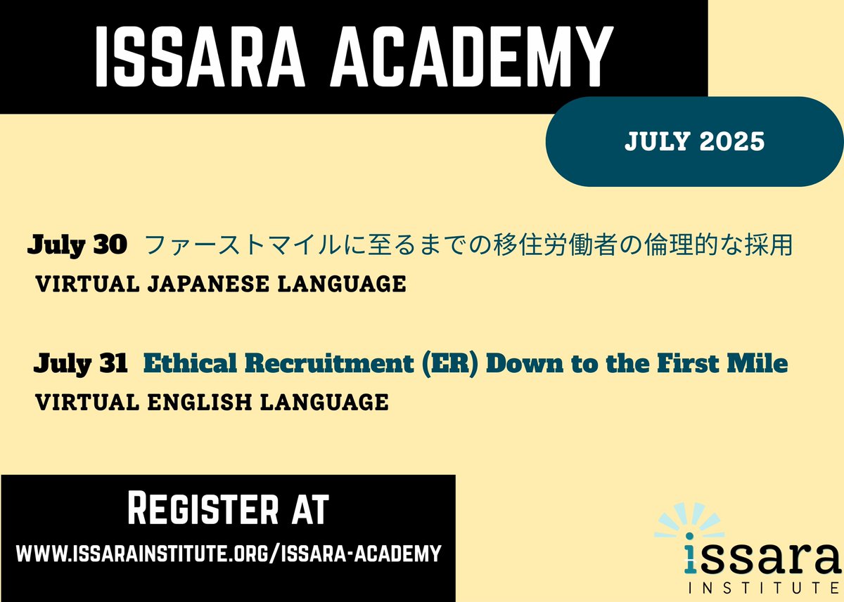 Issara Institute tweet media