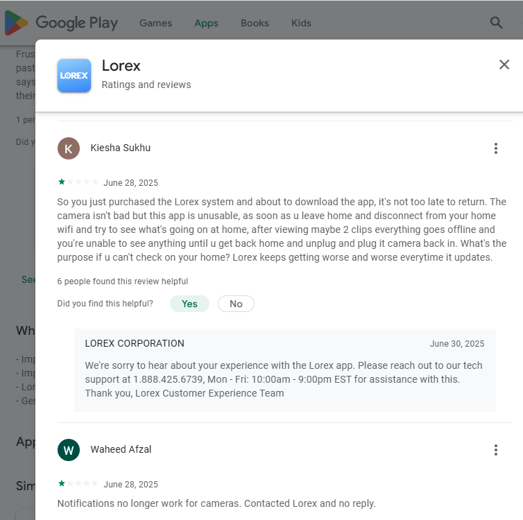 Sucks camera/app/products from (Chinese)Lorex Corp. on GooglePlay-(Sucks-Lorex-Corp Camera/App/Products => [1-star] Lorex-Corp belong to China)(Garbage)-ALTM#{Evaluated=>Garbage} User-talk: {H...n Short=>Sucks Lorex-Corp. camera/app/product of China[RC])#2552179
