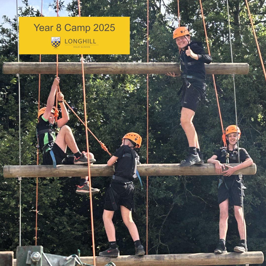 Our Year 8 students are having an amazing time at camp this year — full of fun, adventure, and sunshine! 🌞

Here's hoping the good weather continues to stick around until the weekend. 😎

#LonghillHighSchool #Camp #Year8