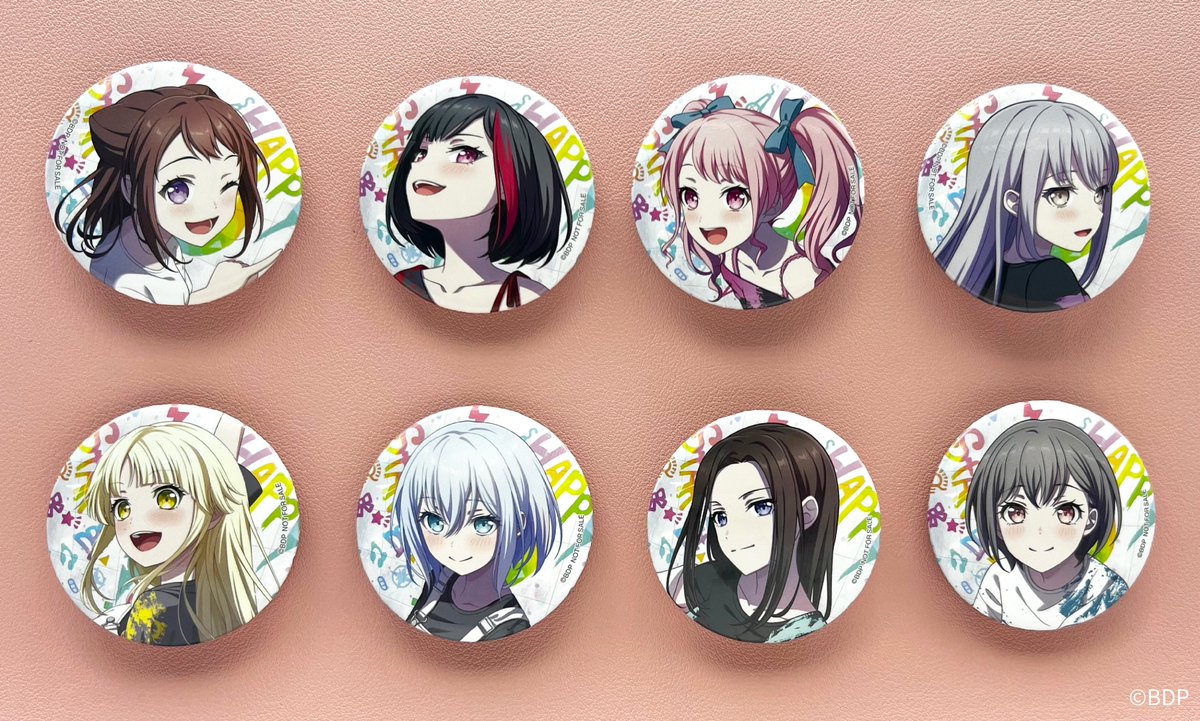 グッズ実物写真公開📢／ 10/15(水) 📀バンドリ！ ガールズバンド