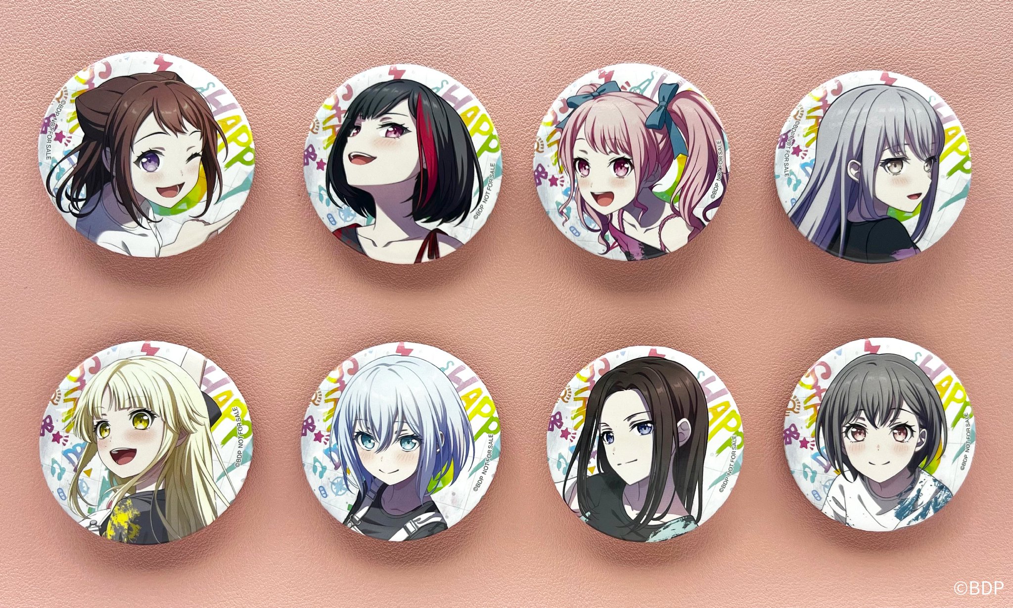 バンドリ　BangDream! 浴衣　缶バッジ　セット バンドリ！ BanG Dream! 公式 on X: 