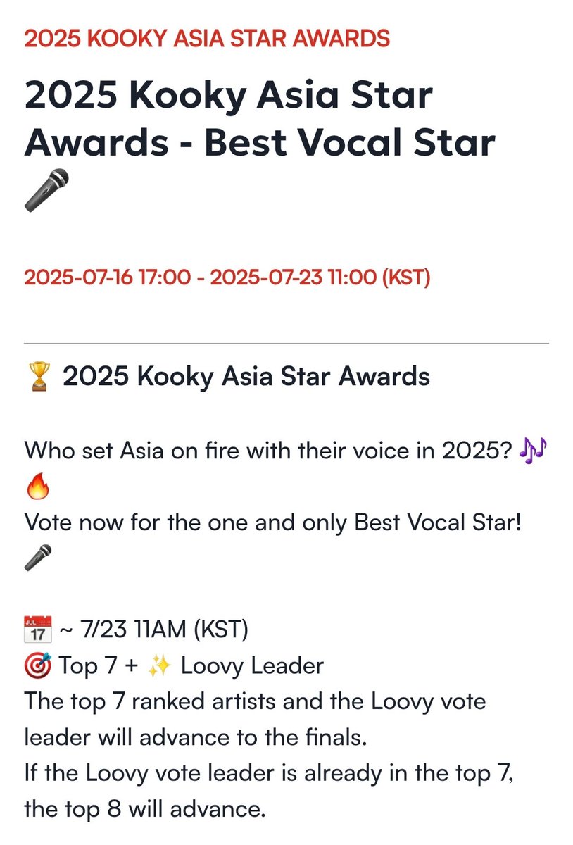 timeleszone's tweet photo. JOM VOTE FOR DOLLA

Vote for Tabby in the 2025 Kooky Asia Star Awards - Best Vocal Star Category!

Winner benefits - pic 1

Poll: https://t.co/KW7MprT68Q

1000 votes benefit poll: https://t.co/oaaVLj1qhV

#DOLLA #MWA #DOLLAMWA @dollaofficialMY @babytabbypuff @idollaultras https://t.co/AMOsSSqntn