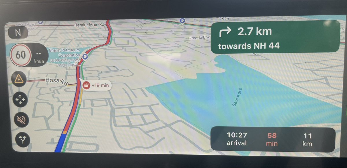 Everyday same tamasha. This is the NEW NORMAL. 

We cannot become best economy with arterial roads with pathetic pot holes and traffic jams.. what a waste 🙁🙁🙁

#sarjapurroad_woes #Bengaluru 
<a href="/carmelaramunite/">carmelaramunites</a>