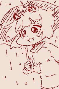 「ちかごろのらくがき1 なつたぬ」|うちうのイラスト